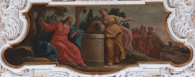 Gaetano Zompini - Cristo e la samaritana al pozzo